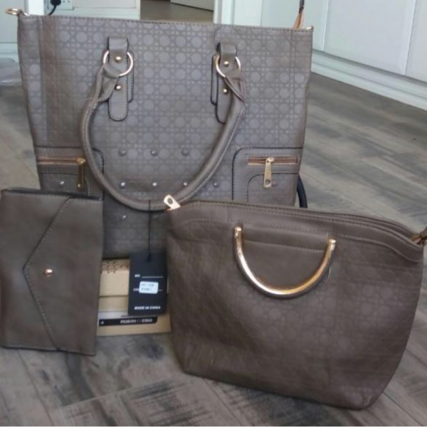 Skycosa.com Ladies 3pc Handbag Set