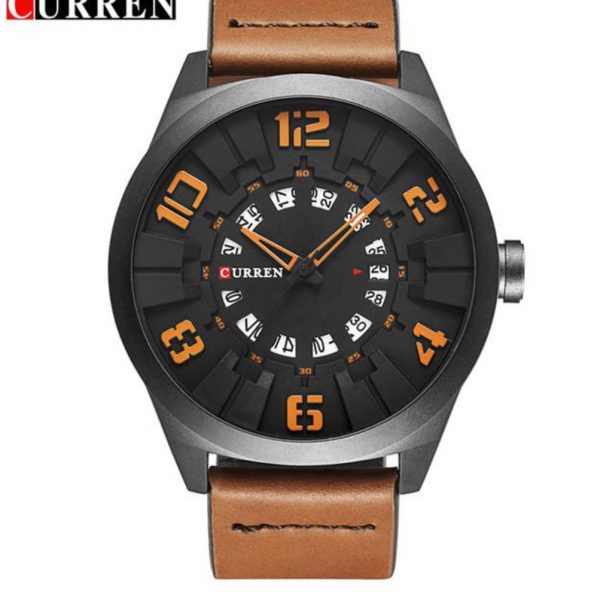 Skycosa.com Mens Sports Curren Army Watches